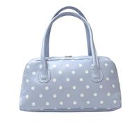 Borsa a tracolla sotto le ascelle in pelle PU da donna a pois | Borsa da ascella per pendolari con doppia cerniera in stile coreano