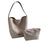 Borsa A Tracolla Sotto Le Ascelle In Pelle Scamosciata Contemporanea Da 2 Con Ampio Scomparto Per Borse Da Viaggio Essenziali Per Viaggi In Ufficio Abbigliamento Casual Pendolari