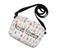 Borsa a tracolla speciale per insegnanti, regalo di ringraziamento, laurea, educazione speciale, insegnante, alfabeto, borsa a tracolla per insegnante di sped, Borsa speciale per insegnanti, Medium