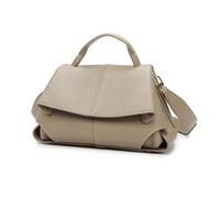 Borsa a tracolla strutturata leggera di lusso, semplice e di grande capacità, di colore solido, per pendolari Dimensioni: 30 x 20 x 13 cm. Materiale: PU. Colorato,Colore unicoPoliuretano