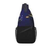 Borsa A Tracolla Sul Petto Arabn American Heritage Month Sling Bag Resistente Crossbody Uomo E Donna Zaino Monospalla Per Viaggi Il Ciclismo Trekking