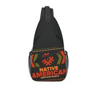Borsa A Tracolla Sul Petto Native American Heritage Month Indigenous Pride Crossbody Resistente Sling Bag Regolabile Monospalla Per Trekking Campeggio Escursioni