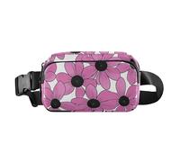 Borsa a tracolla Susan dagli occhi neri con stampa semplice e linea, alla moda, per donne e uomini, con cinghia regolabile, per viaggi, corsa, escursionismo