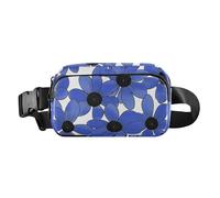 Borsa a tracolla Susan dagli occhi neri con stampa semplice e linea, blu, elegante, per donne, uomini, adolescenti, impermeabile, con cinghia regolabile, per viaggi, corsa, escursionismo