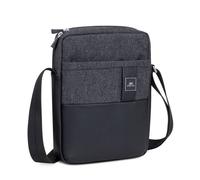 RIVACASE - 8811 Borsa a Tracolla in Ecopelle per Tablet 11' Colore Nero