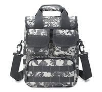 Borsa a Tracolla Tattica, Borsa a Tracolla MOLLE Porta Attrezzi EDC per Laptop da 12 Pollici(Acu)