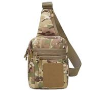 Borsa A Tracolla Tattica Militare Nascosta Pistola Fondina Portapistola Portapistola Sacchetto Borsa Zaino Tattico Militare Marsupio Frontale Uomo Per Campeggio All'aperto Caccia Pack F