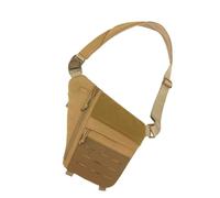 Borsa a tracolla tatticamente ascellare 29 x 17 x 3 cm Borsa con tracolla di sicurezza antifurto | Marsupium Per Viaggi All'aperto, Borsa Con Scomparto In Nylon Multiuso Regolabile Impe, Kaki