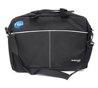 BORSA A TRACOLLA TECNO TC-BAG-05, Per Computer e laptop da 15,6 ", Dimensioni: A 33,00 cm, P 5,00 cm, L 44,00 cm, Nero