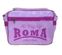 Borsa a tracolla The City of Roma plastificata rosa PS 02944