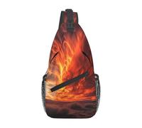 Borsa a tracolla The Desert at Dawn Cross Chest Bag Diagonally Uomo Donna Borsa a tracolla Casual Fashion Travel Bag Sling Backpack