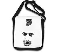 Borsa a tracolla The one who Drives Taxi Art Bianco