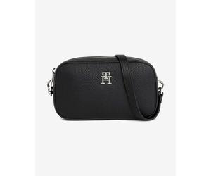 Borsa a tracolla Tommy Hilfiger Emblem Crossover nero donna