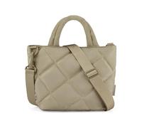 Borsa a tracolla trapuntata a griglia, piccola borsa a mano, organizer, a for donna(Brown)