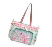 Borsa a tracolla trasparente moderna per libri d'antiquariato Rudiments Borsa a tracolla trasparente per attività all'aperto ergonomica