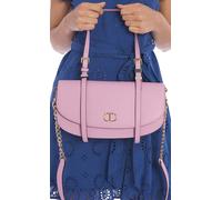 Twinset Pink PU Women Shoulder Bag