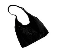 Borsa a tracolla unica da donna, grande capacità e comoda, borsa casual sotto le ascelle per avventure quotidiane borsa a tracolla, Nero , One Size