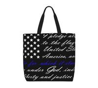 Borsa a tracolla unisex con bella isola nel mare, riutilizzabile, pieghevole, casual, elegante, per la spesa, per spiaggia, viaggi, lavoro, scuola, Giuramento di fedeltà, Taglia unica