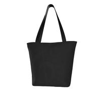 Borsa a tracolla unisex con delfini nel mare, riutilizzabile, pieghevole, casual, elegante, per la spesa, per spiaggia, viaggi, lavoro, scuola, Musica., Taglia unica