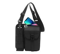 Borsa a Tracolla Uomo Piccola Impermeabile Alla | Zaino da Petto per Viaggio e Escursionismo Stile Moderno Per Viaggi Palestra E Attivita Quotidiana Con Portaoggetti