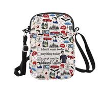 Borsa a tracolla Vampire Movie Edward Bella regalo per gli amanti dei vampiri, Edward Cr Eu, 5.91 Inches ×8.27 Inches