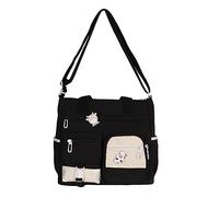 Borsa A Tracolla Versatile A Per Studentessa Capacità A In Tela Stile Coreano Borse Casual Per La Scuola In Stile Coreano