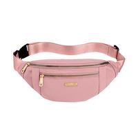 Borsa a tracolla versatile borsa a tracolla in tessuto casual borsa a tracolla multi strato per telefono cellulare borsa a tracolla uomo borsa messenger, Rosso, Taglia unica