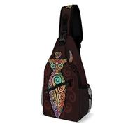 Borsa a tracolla vintage a spirale con raffigurazione della dea della tripla luna Wicca, per uomo e per donna, zaino a tracolla, zaino a tracolla.