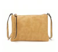 Borsa a tracolla vintage da donna in pelle slim e sottile, borsa a busta a tracolla, borsa a tracolla mini, borsa a tracolla e portafoglio Motivo strutturatoPoliuretano