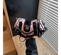Borsa a tracolla Y2k Portafoglio da donna Borsa vintage con fibbia Punk Gothic Rock Borsa a mano - 1 pz Benvenuti nel mio negozio!Descrizione del prodotto: Borsa a tracolla vintage Y2K da donna, borsa
