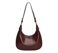 Borsa A Tracota A Colori Solidi Borse Gnocchi Semplici Borse Da Donna Sacca Tracolla Caduta Caduta Ascella In Pelle Per Le Donne Tutti I Giorni Gnocchi In Pelle Retrò Ascella Femmina