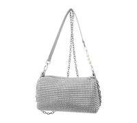 Borsa A Traversa A Tracolla Flash D'Argento Da 1 Pezzo, Prodotto Di Conservazione Multifunzione, Decorazione Semplice E Alla Moda Per Donne, Accessori Di Abbigliamento.