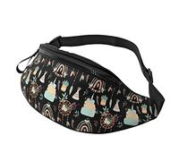 Borsa A Vita Boho Style Dream Catcher, Marsupi Sportivo Multiuso Marsupi Tattica Militare Con Foro Per Auricolari Marsupi Moto Per Running Camminata Sportivo