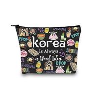 Borsa Accessorio da Viaggio Corea del Sud - Souvenir e Regalo per Ragazze, Good Idea Nero UE