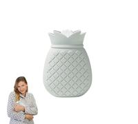 Borsa 'acqua calda a forma di ananas in silicone, scaldamani a prova di perdite, sacchetto termico invernale per impacchi caldi e freddi