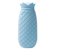 Borsa 'acqua calda, borsa 'acqua calda in silicone a forma di ananas, scaldamani a prova di perdite, borsa riscaldante invernale per impacchi caldi e freddi