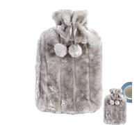 Borsa 'acqua Calda - Copertura In Finta Pelliccia Di Peluche Per 2 Litri (2000 Ml) - Copertina Morbida Per Bottiglia D'acqua | Borsa 'acqua Calda Per Caldo Freddo 6-8 Ore Per Mantenere Al Cald