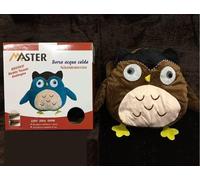 BORSA ACQUA CALDA ELETTRICA BORSETTA PELUCHE MORBIDO FREDDO SCALDINO GUFO 8 ORE