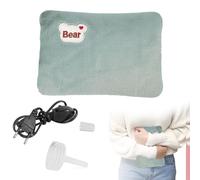 Borsa Acqua Calda Elettriche, Borsa Calda Elettrica, Scaldino Elettrico Ricaricabile, Utile Come Scaldamani E Scaldapiedi, Tessuto Morbido Rivestito, Per Schiena, Lombare, Pancia, Mani, Ciano