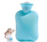 Borsa 'Acqua Calda Invernale, Borsa Piccola per Bottiglia d'Acqua Portatile, Borsa 'Acqua Calda Scaldamani da 500 ml Bottiglia 'Acqua Calda per Sollievo dal Dolore a Letto, Collo