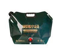 Borsa Acqua Pieghevole: Contenitore Pieghevole da 8 Litri, Contenitore Acqua da Campeggio | Portatile per La Conservazione R Camp, Nservazione 'Acqua. Portalo Coppia Zaino, Picnic, Escursionismo