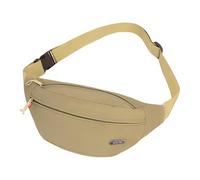 Borsa addominale per donne Borsa addominale per uomini Borsas cintura regolabile Borsas al seno per campeggio Sport Cintura di denaro (Khaki)