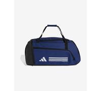 adidas Essentials 3-Stripes Duffel Bag, Borsone Unisex-Adulto, Dark Blue/White, M