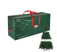 Borsa 'albero di Natale con cerniera - ampio contenitore di stoccaggio per albero artificiale, decorazioni per alberi di Natal borse con cerniera lunga per le decorazioni 'alberro di Natale