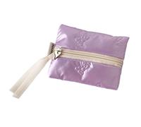 Borsa alla moda con fiocchi decorativi con cerniera design porta carte di credito portamonete On-The-Go Portafoglio da donna, Viola, Bellezza di massa