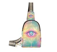 borsa alla moda Eye Neon Mistero Tarocchi Carte per le donne multiuso fanny pack borse a tracolla per il viaggio, Tarocchi al neon mistero carte dei tarocchi, 1 size