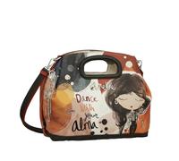 Anekke Borsa a Manico Corta - Dimensione Media | Interno foderato e Tracolla Regolabile - Misure: 30x28x13 cm - Accessori e Accessori Donna, Vari