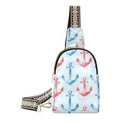 Borsa antifurto da donna alla moda Ocean da donna a tracolla per zaino da giorno, Oceano