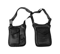 Borsa antifurto sotto le ascelle, borsa a tracolla - Tasca ascellare antifurto - Borsa di sicurezza per ascella, multiuso 5 tasche di diverse dimensioni, borsa in nylon per libero per uomini