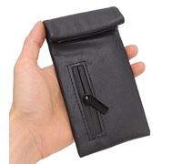 Borsa Antiodore - Borsa Portaoggetti Multiuso Impermeabile in Pelle PU - Borse Per Riporre Antiodore, Borsa Per Pipa in Pelle, Custodia con Lucchetto, Per Caffè alle Erbe, Organizzatore di Denaro E Bo